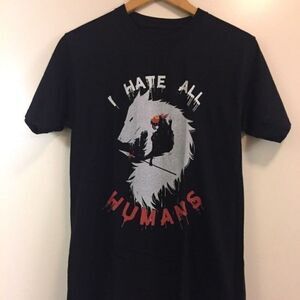 Anime I Hate Humans T-shirt size Small
